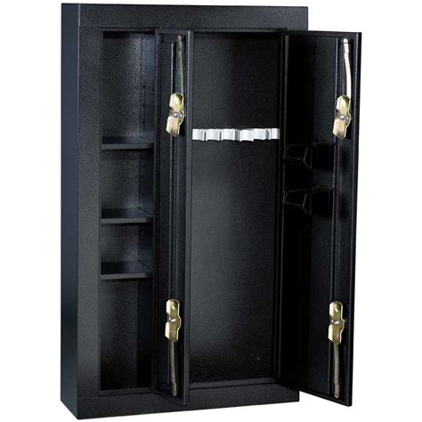 homak gun steel cabinet|homak double door gun cabinet.